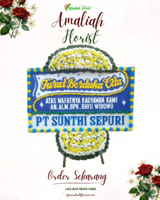 Papan Bunga Duka di Bengkol